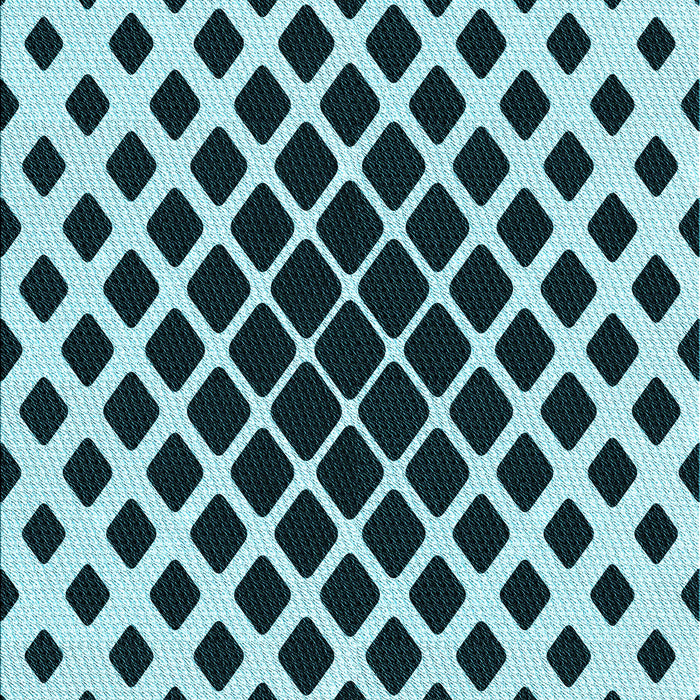 Patterned Medium Teal Green Rug, pat140lblu
