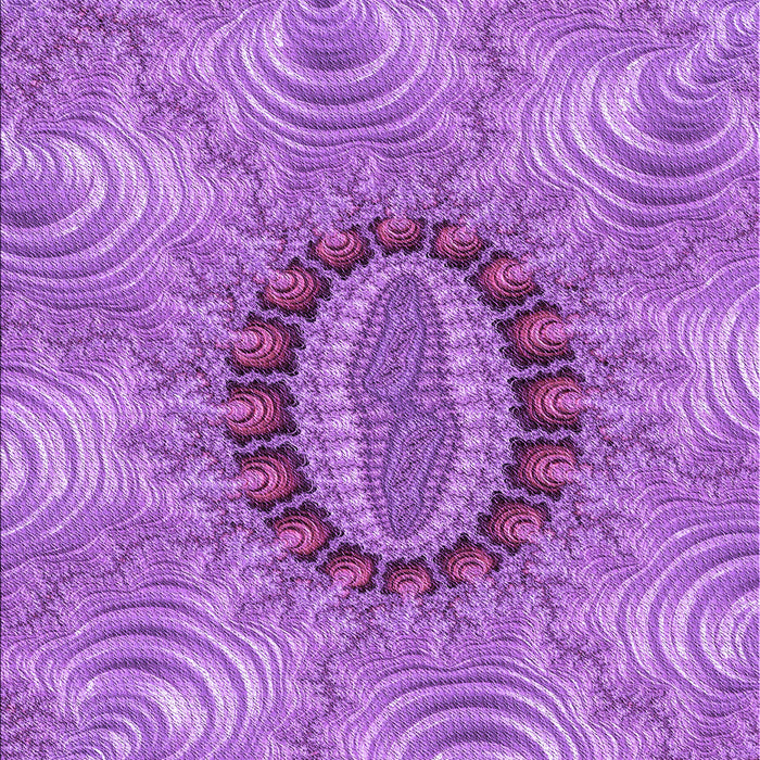 Patterned Purple Rug, pat1400pur