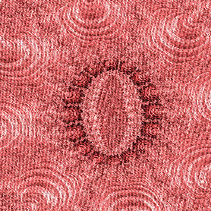 Patterned Red Rug, pat1400rd