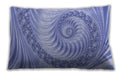 Patterned Rectangular Pastel Blue Lumbar Throw Pillow, 13 inch by 19 inch, lbpat1401blu