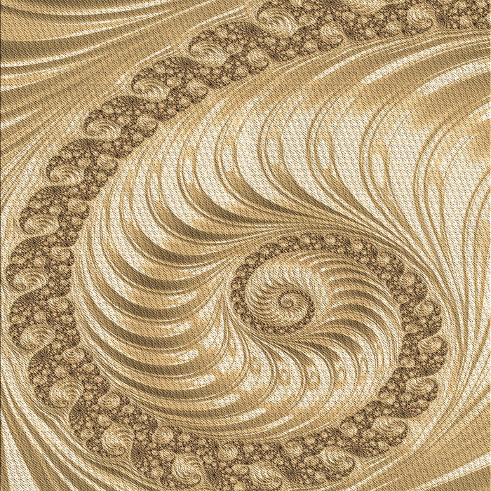 Machine Washable Transitional Light Brown Rug, wshpat1401brn