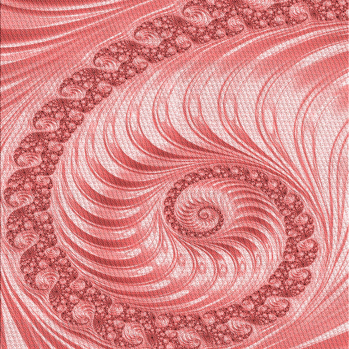 Patterned Pastel Pink Rug, pat1401rd