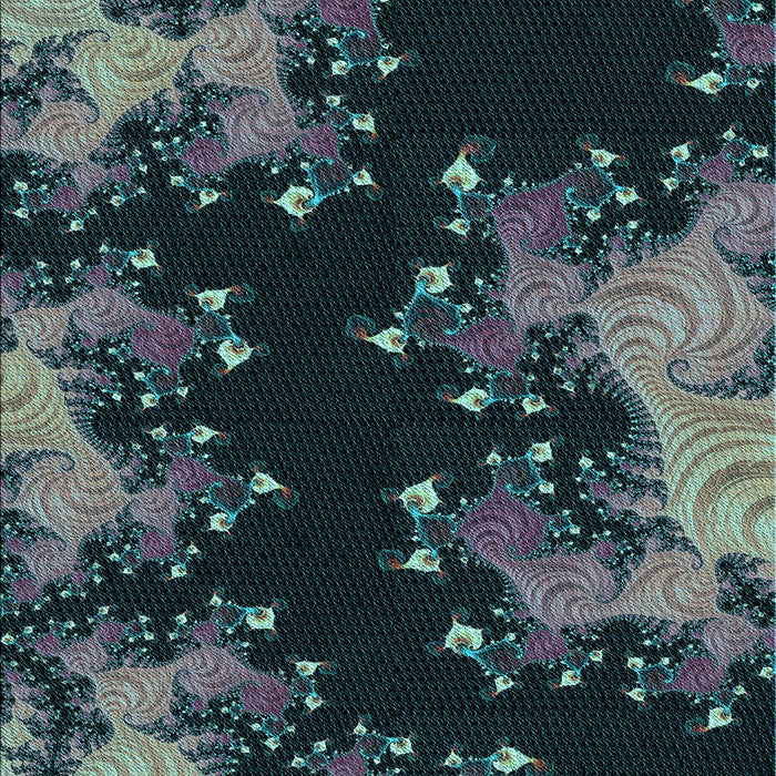 Machine Washable Transitional Green Rug, wshpat1402lblu