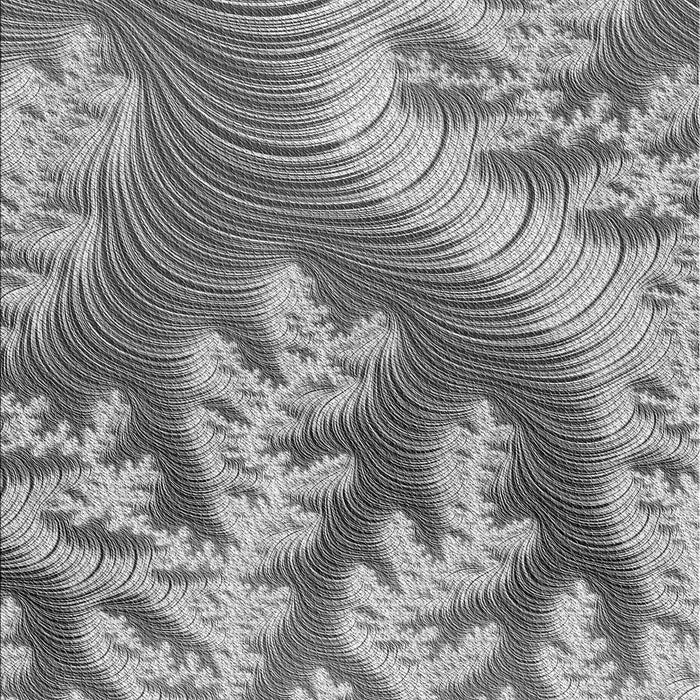 Machine Washable Transitional Carbon Gray Rug, wshpat1403gry