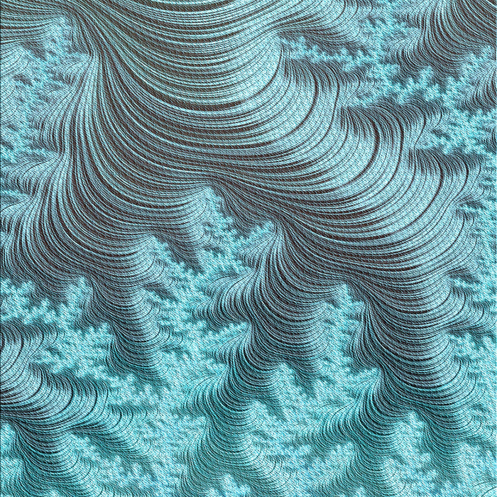 Patterned Diamond Blue Rug, pat1403lblu