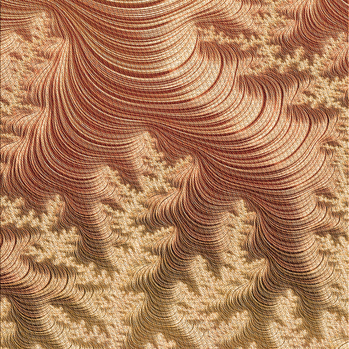 Patterned Yellow Orange Rug, pat1403org