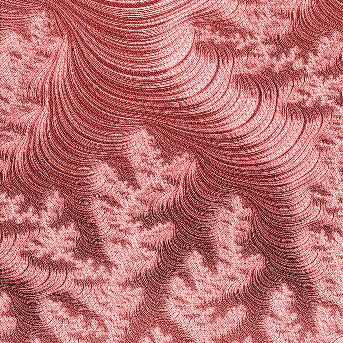 Patterned Light Coral Pink Rug, pat1403rd