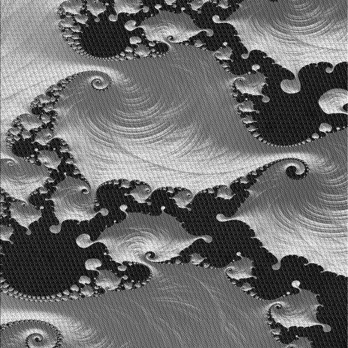 Patterned Dark Gray Rug, pat1404gry