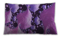 Patterned Rectangular Dark Magenta Purple Lumbar Throw Pillow, 13 inch by 19 inch, lbpat1404pur