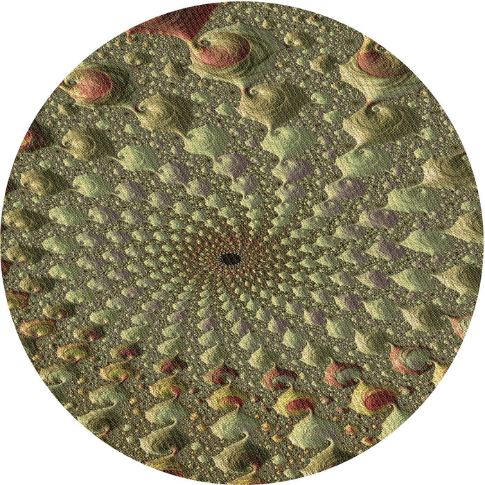 Square Patterned Bakers Brown Rug, pat1405brn