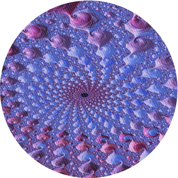 Square Patterned Amethyst Purple Rug, pat1405pur