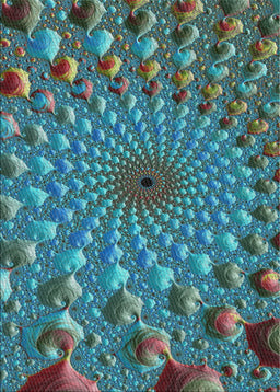 Patterned Dark Blue Grey Blue Novelty Rug, pat1405