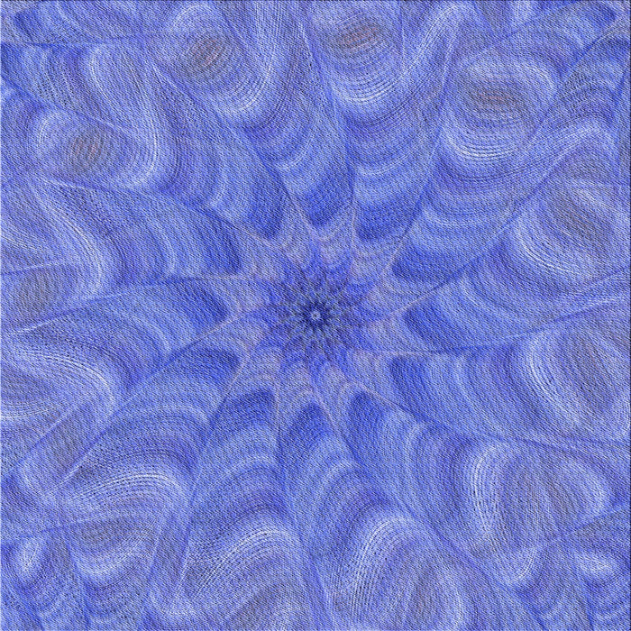 Round Patterned Sky Blue Rug, pat1406blu