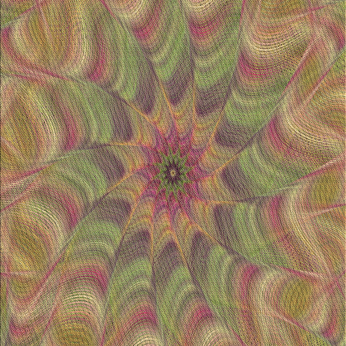 Patterned Sienna Brown Rug, pat1406brn