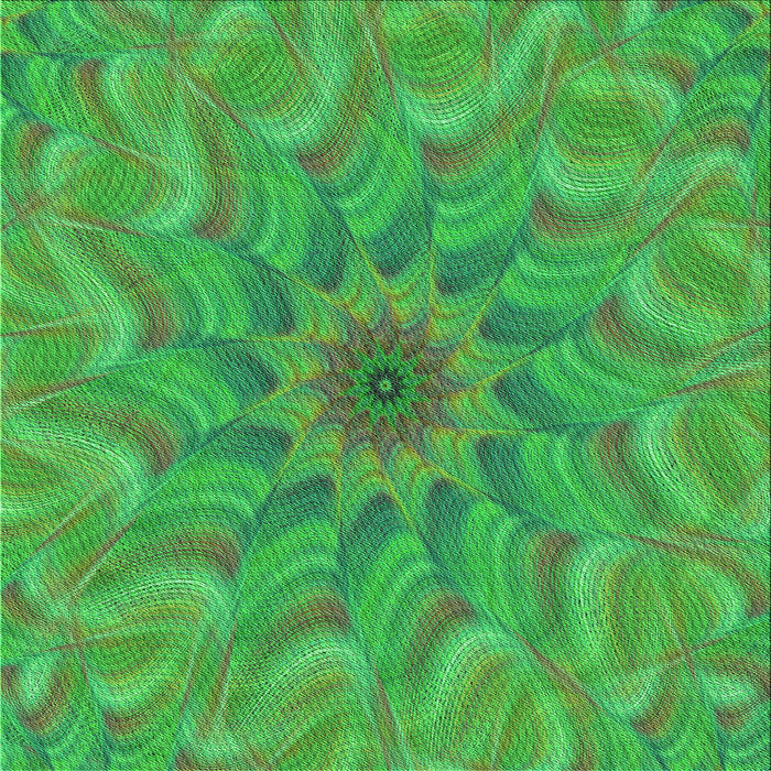 Round Machine Washable Transitional Neon Green Rug, wshpat1406grn