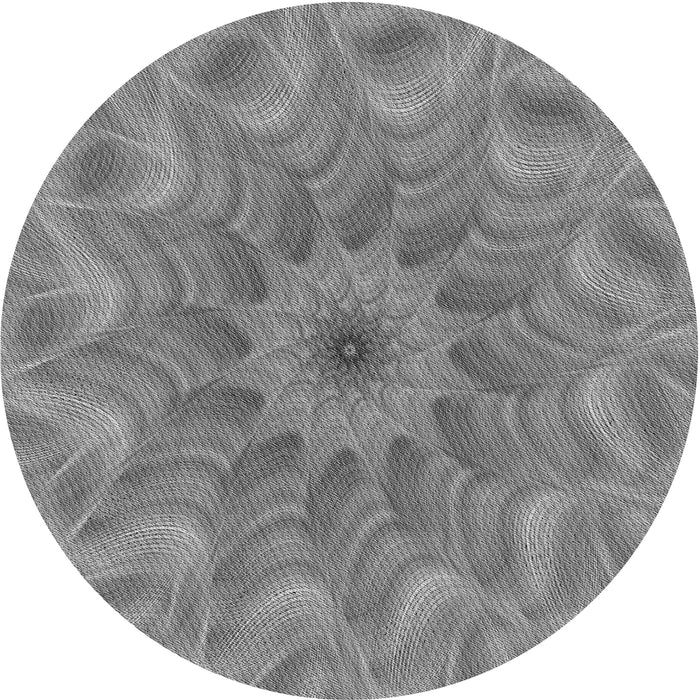 Square Patterned Gray Rug, pat1406gry