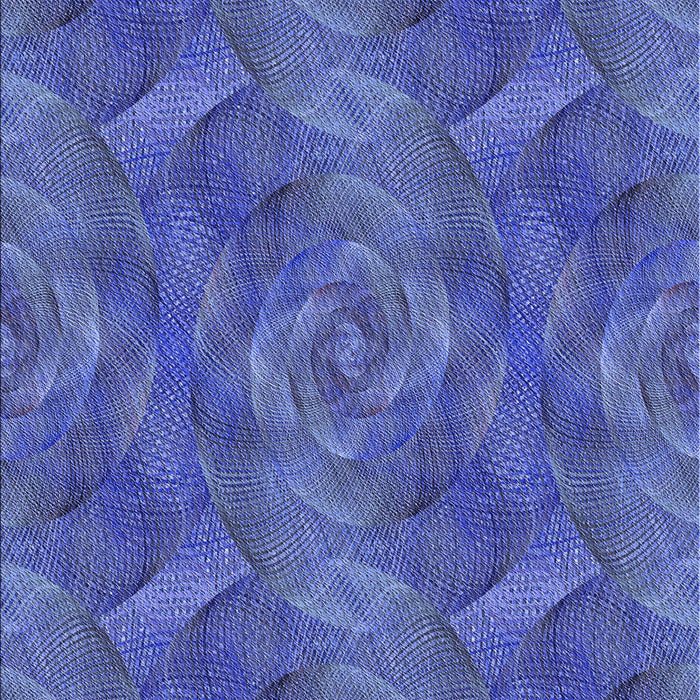 Machine Washable Transitional Blue Rug, wshpat1407blu