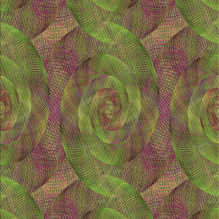 Machine Washable Transitional Dark Yellow Green Rug, wshpat1407brn