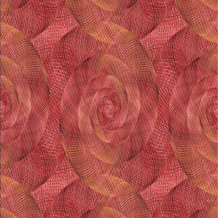 Machine Washable Transitional Red Rug, wshpat1407rd