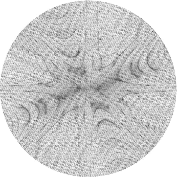 Square Machine Washable Transitional Dark Gray Rug in a Living Room, wshpat1408gry