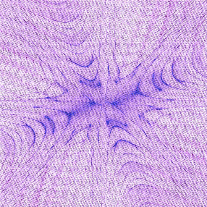 Round Machine Washable Transitional Purple Rug, wshpat1408pur