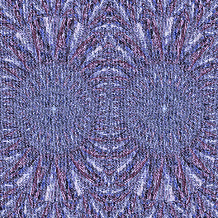 Patterned Purple Rug, pat141blu