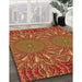 Machine Washable Transitional Orange Rug in a Family Room, wshpat141org