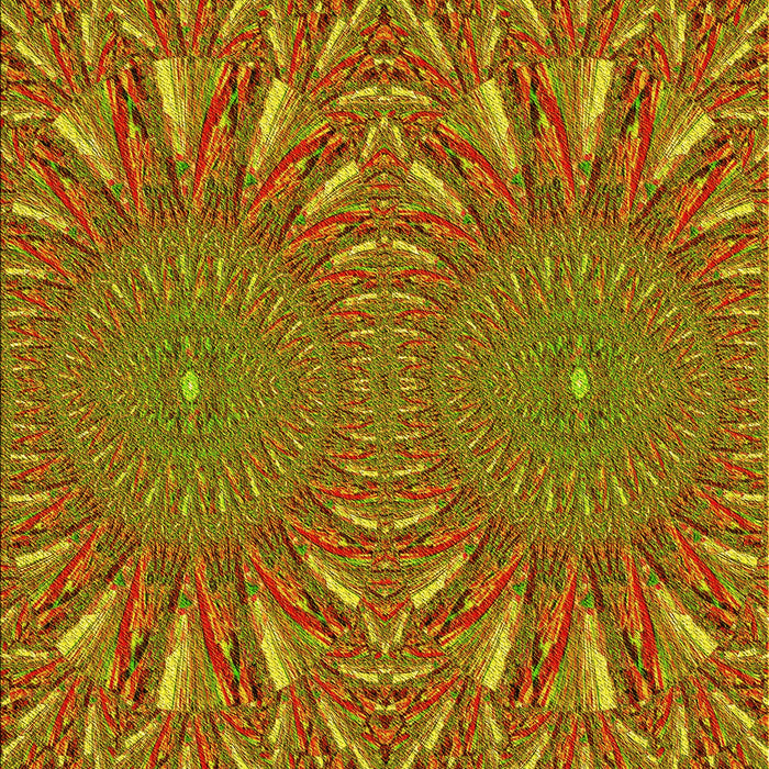 Patterned Brown Rug, pat141yw