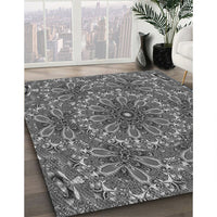 Patterned Gray Rug, pat1410gry