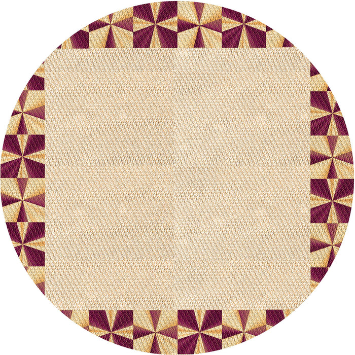 Square Machine Washable Transitional Golden Blonde Gold Rug in a Living Room, wshpat1411org