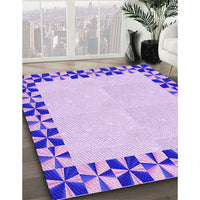 Patterned Purple Rug, pat1411pur