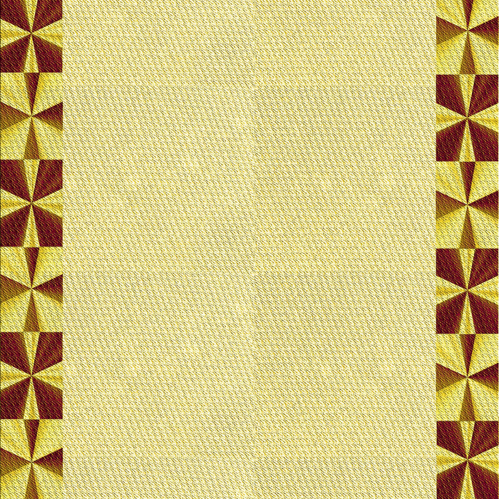 Machine Washable Transitional Sedona Brown Rug, wshpat1411yw