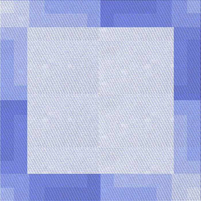 Round Machine Washable Transitional Sky Blue Rug, wshpat1412blu