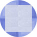 Square Machine Washable Transitional Sky Blue Rug in a Living Room, wshpat1412blu