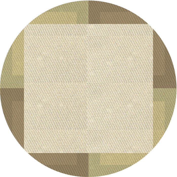 Square Machine Washable Transitional Golden Blonde Gold Rug in a Living Room, wshpat1412brn