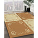 Patterned Sedona Brown Rug in Family Room, pat1413brn