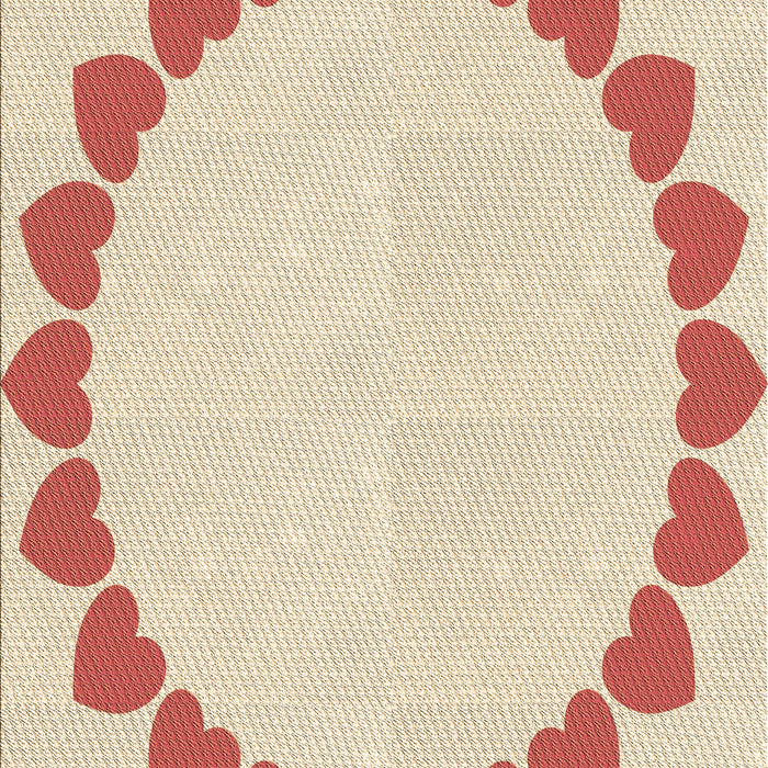 Machine Washable Transitional Sunrise Orange Rug, wshpat1414brn