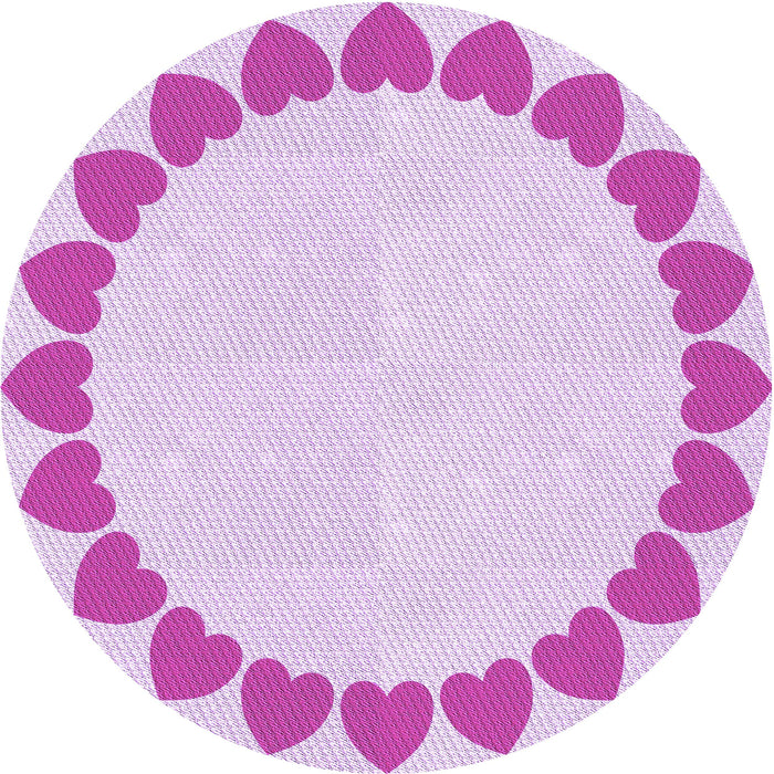 Square Patterned Crimson Purple Rug, pat1414pur