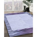 Machine Washable Transitional Blue Rug in a Family Room, wshpat1415blu