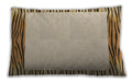 Patterned Rectangular Golden Blonde Gold Lumbar Throw Pillow, 13 inch by 19 inch, lbpat1415brn