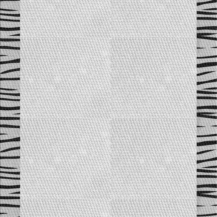 Patterned Platinum Gray Rug, pat1415gry