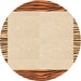 Square Patterned Golden Blonde Gold Rug, pat1415org