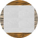 Square Machine Washable Transitional Brown Rug, wshpat1415