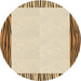 Square Patterned Golden Blonde Gold Rug, pat1416brn