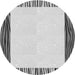 Square Patterned Platinum Gray Rug, pat1416gry