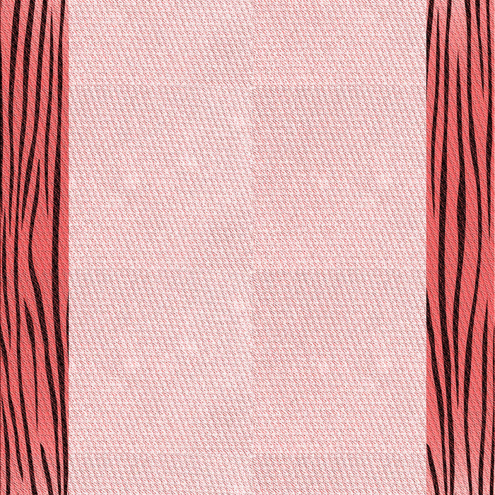 Patterned Light Red Pink Rug, pat1416rd