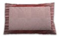 Patterned Rectangular Light Red Pink Lumbar Throw Pillow, 13 inch by 19 inch, lbpat1416rd