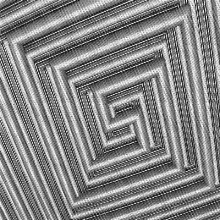 Round Machine Washable Transitional Cloud Gray Rug, wshpat1417gry