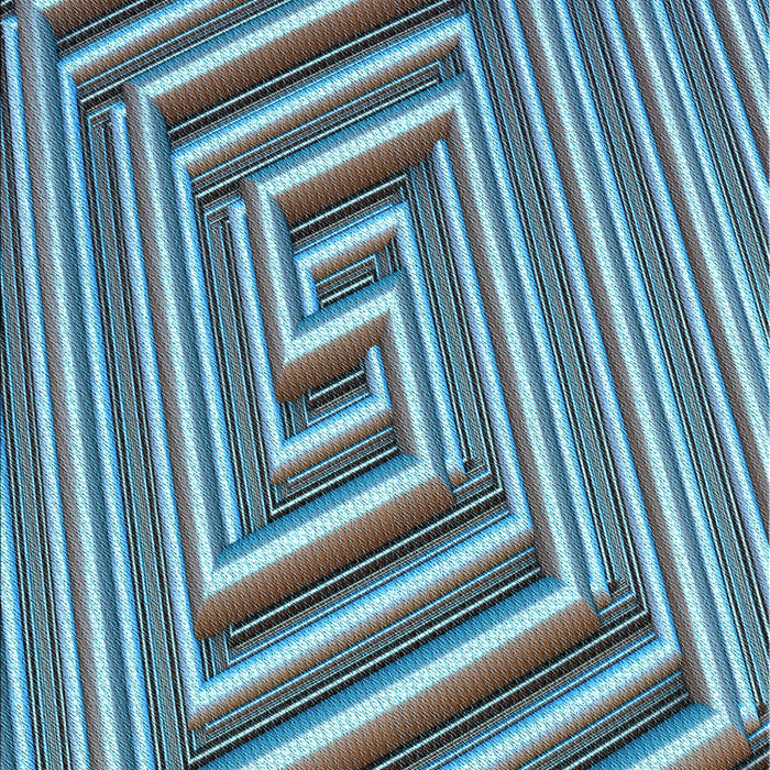 Machine Washable Transitional Diamond Blue Rug, wshpat1417lblu