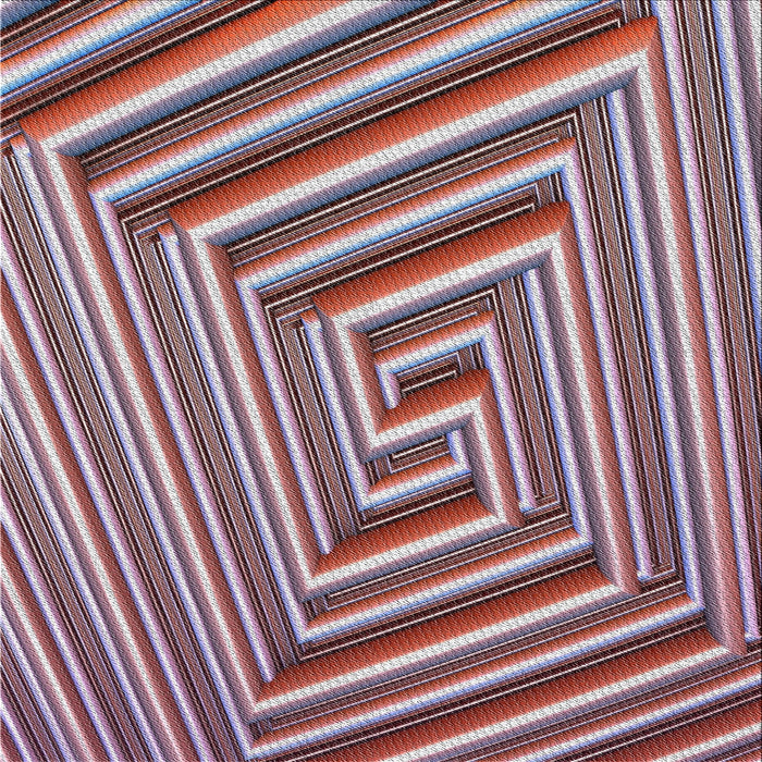 Sideview of Machine Washable Transitional Brown Red Rug, wshpat1417